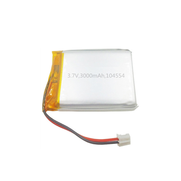 104554 polymer battery 3.7V 3Ah driving recorder battery