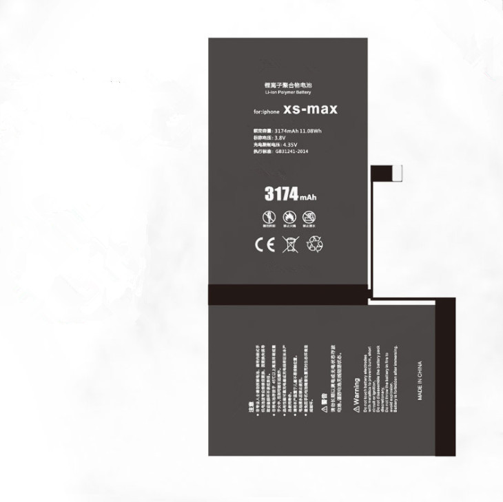 100% OEM/ODM new iphone XS-MAX 616-00502 3174mAh Li-polymer mobile phone replacement battery