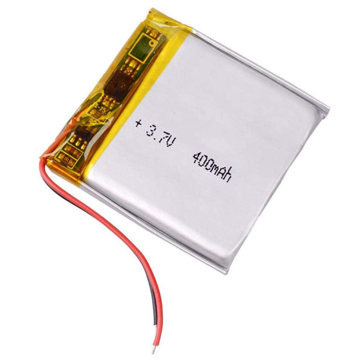 Batterie personnalisée 403030 3.7Batterie li-polymère rechargeable V 400mAh pour casque Bluetooth DVR GPS PSP PDA MP3 MP4