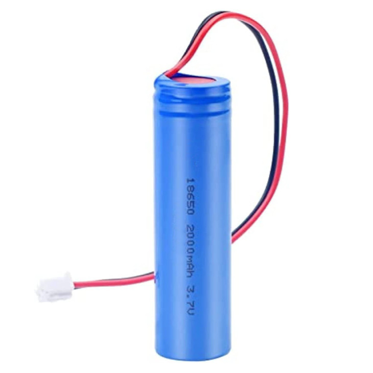 Customized 3.7V 2000mAh Rechargeable Battery Lithium Li-Ion with Wire and JST Connector