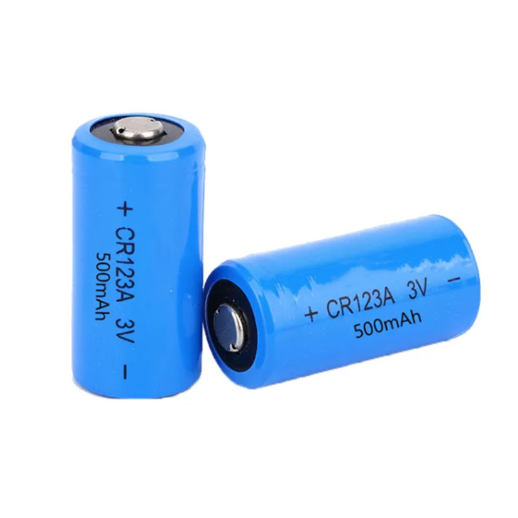 LiFePO4 CR123 CR123A battery 3V 500mAh for water meter,juguetes