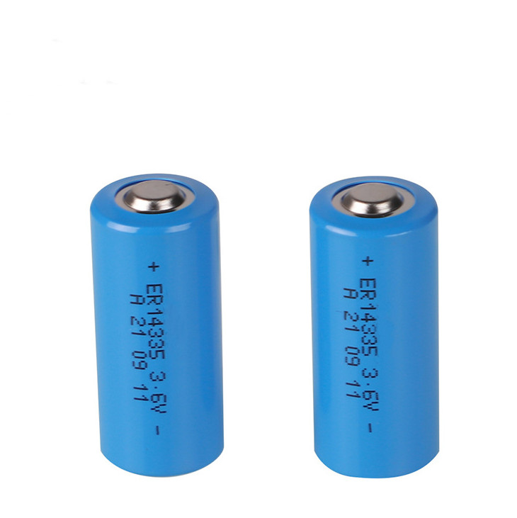 Einweg-Lithium-Mangan-Batterie ER14335 3,6 V 1350 mAh Batterie für intelligenten Wasserzähler, Stromzähler