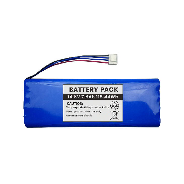 Pacote de bateria de íon-lítio personalizado de 14,8 V 7800 mAh para aplicações industriais de tecnologia médica, equipamentos de levantamento e outros controles remotos de rádio